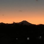 教室アルファから見た富士山